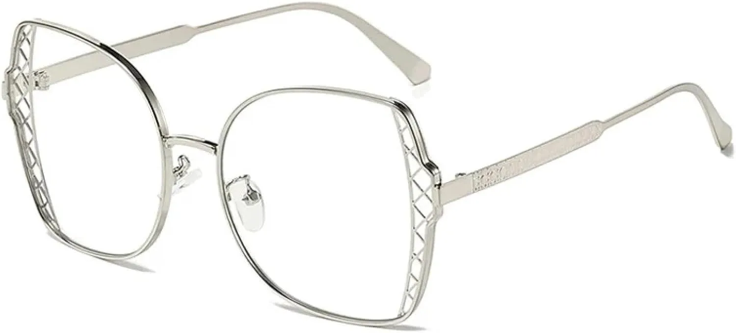 Vintage Metal Sunglasses Uv400 Gradient Brown Pink Shades Fashionable Sun Glasses for Men and Women