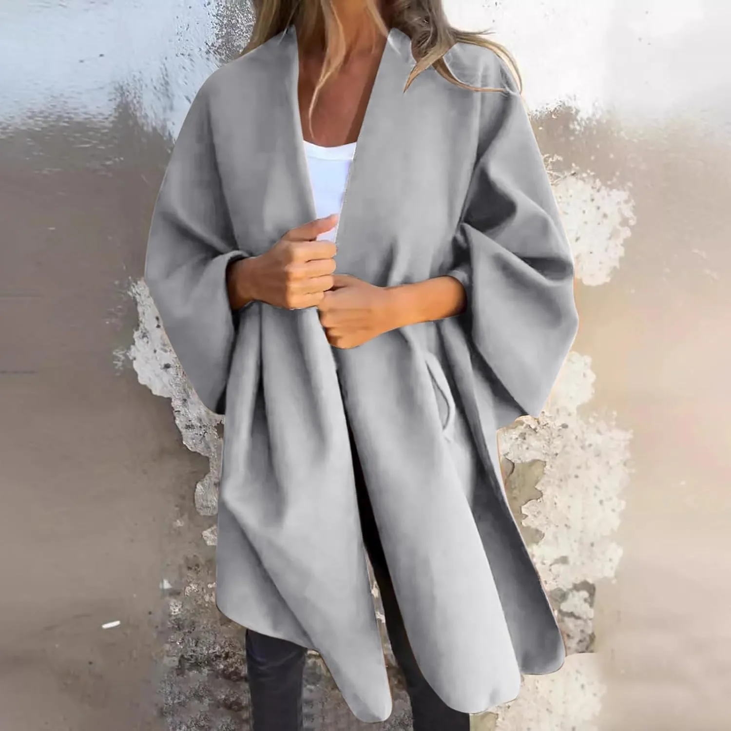 Women's Elegant Shawl Wraps Oversized Open Front Poncho Cape Sweaters Finely Draped Evening Wedding Dressy Shawls