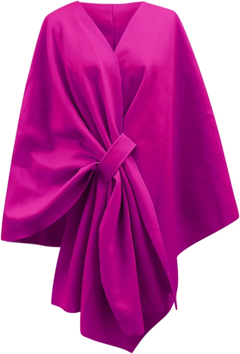 Women's Elegant Shawl Wraps Oversized Open Front Poncho Cape Sweaters Finely Draped Evening Wedding Dressy Shawls