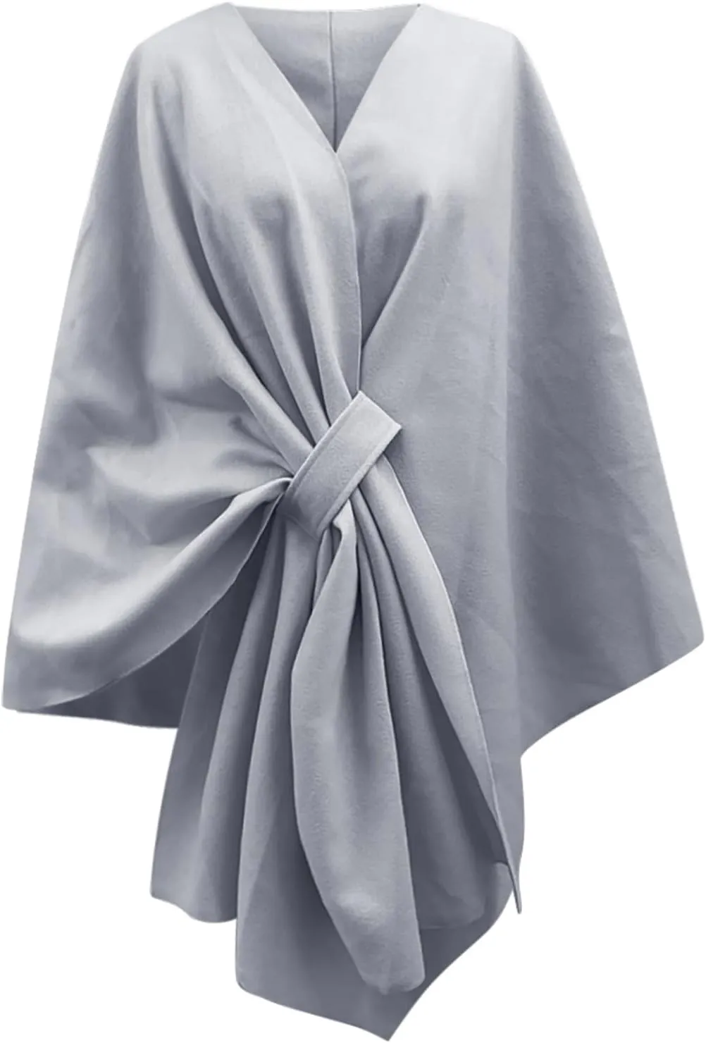 Women's Elegant Shawl Wraps Oversized Open Front Poncho Cape Sweaters Finely Draped Evening Wedding Dressy Shawls