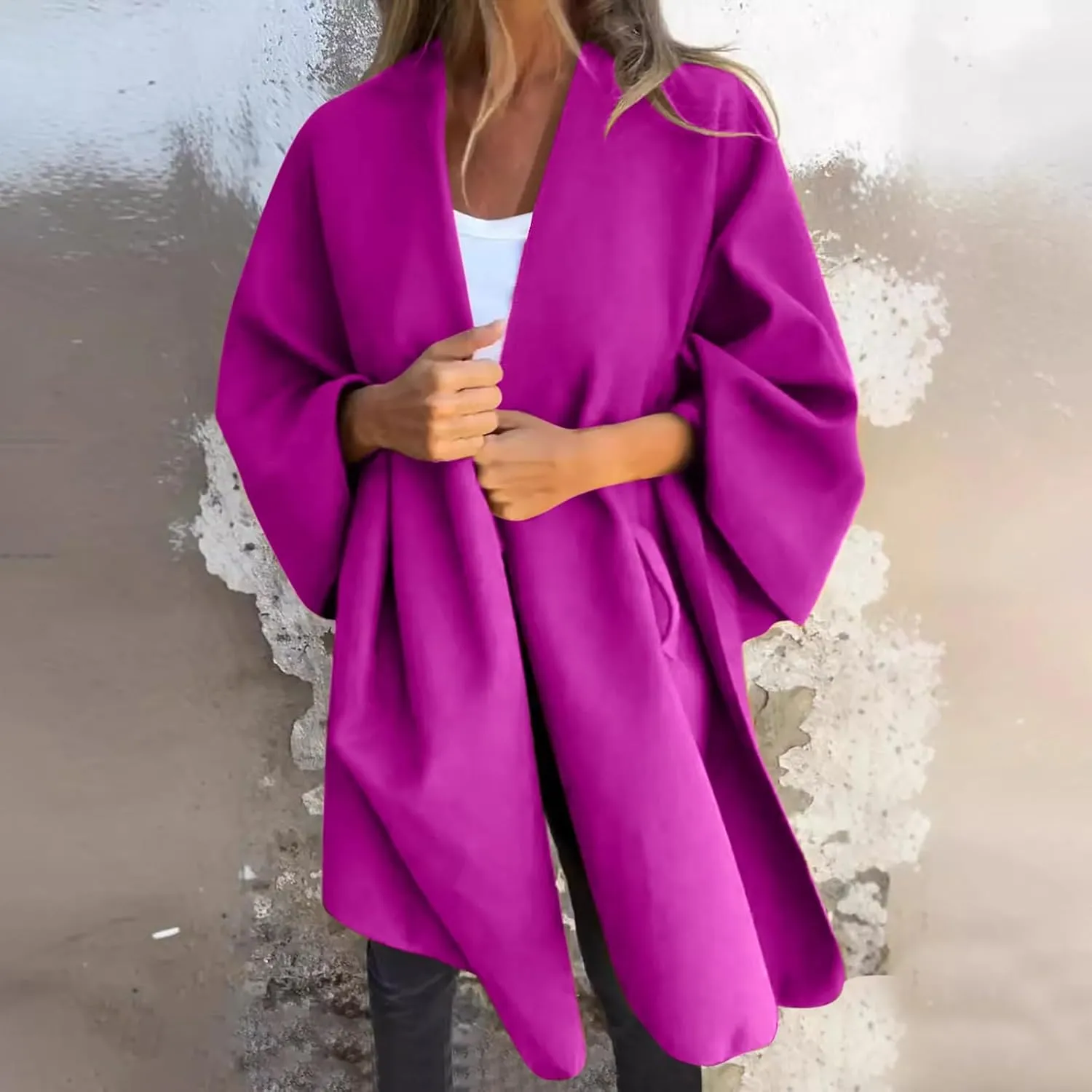 Women's Elegant Shawl Wraps Oversized Open Front Poncho Cape Sweaters Finely Draped Evening Wedding Dressy Shawls