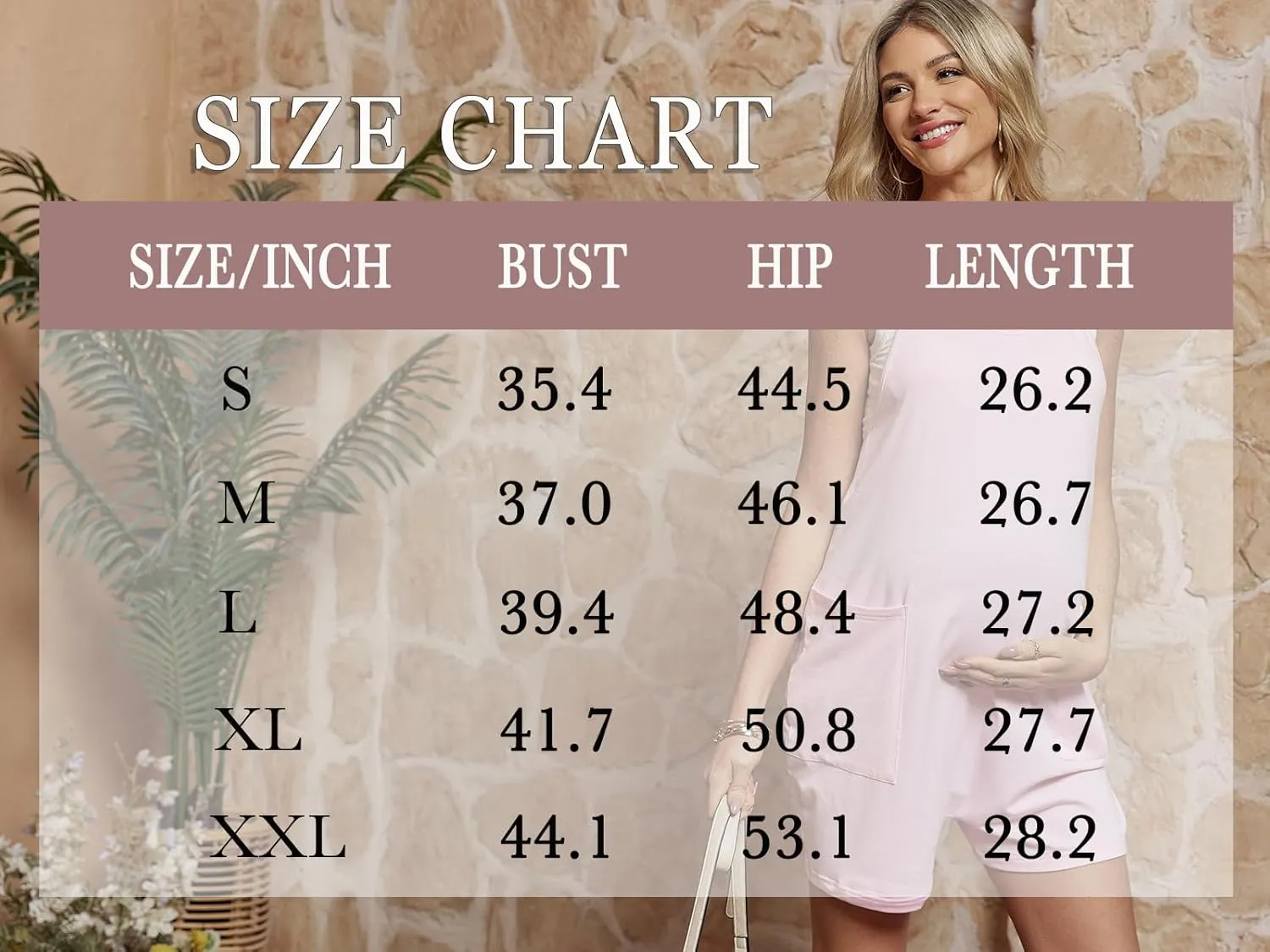 Women's Maternity Overalls Shorts Pregnancy Casual Sleeveless Jumpsuits Romper with Pocket