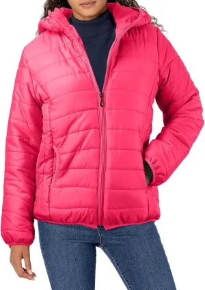 Women's Puffer Coat Casual Lightweight Zip Up Warm Short Winter Down Jacket Hooded Mama Quilted Jackets with Pockets