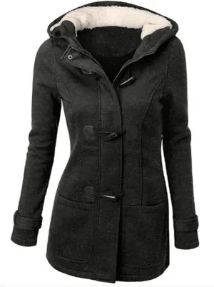 Women's Puffer Parka Jacket Printed Standing Collar Cotton Coat Jacket Snowboarding Jacket Warm Winter Jacket