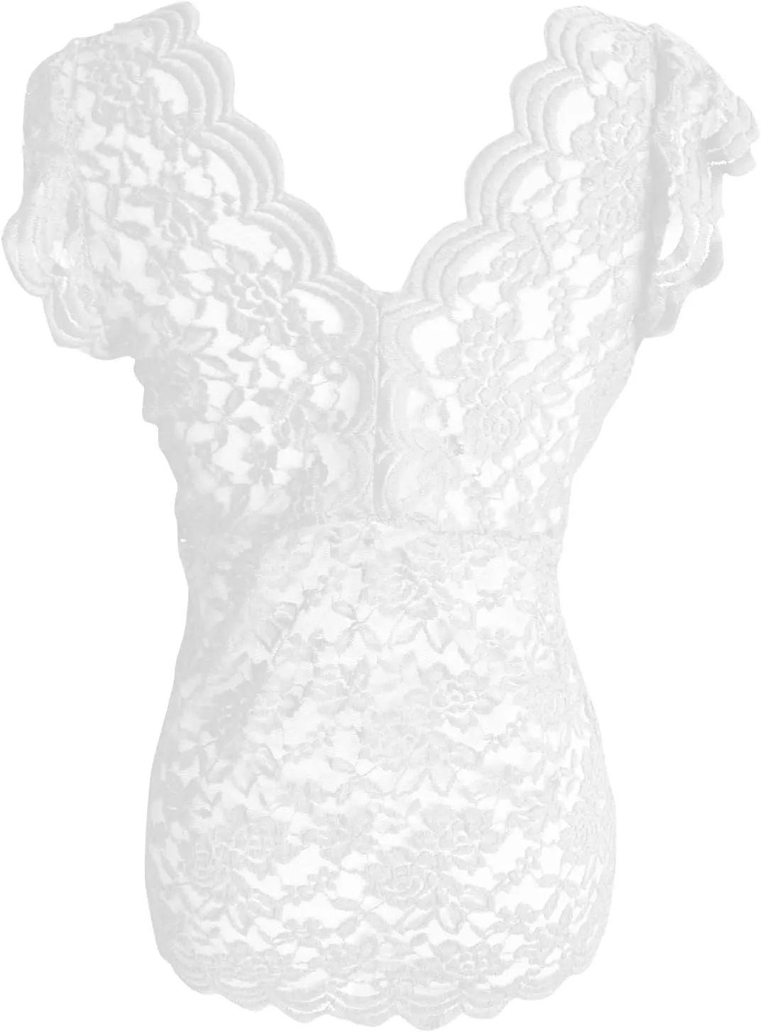 Womens V Neck Low Cut Y2K Short Sleeve Crop Tops Lace T-Shirt Summer Going Out Tops Sexy Casual Blouse