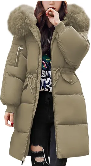 Women's Warm Winter Coats Oversized Shearling Fleece Fleece Jackets Outerwear Windproof Windbreaker Hooded Coats